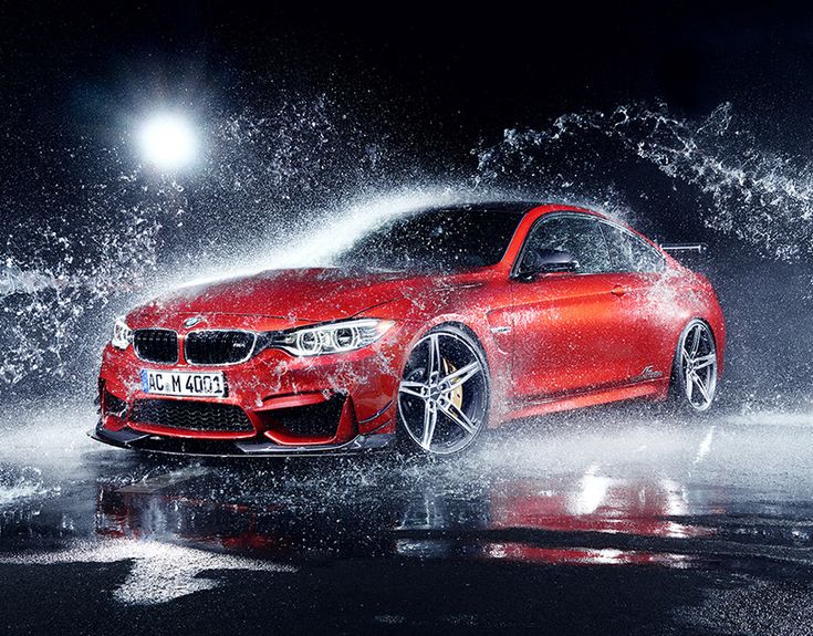 Sparkling clean car